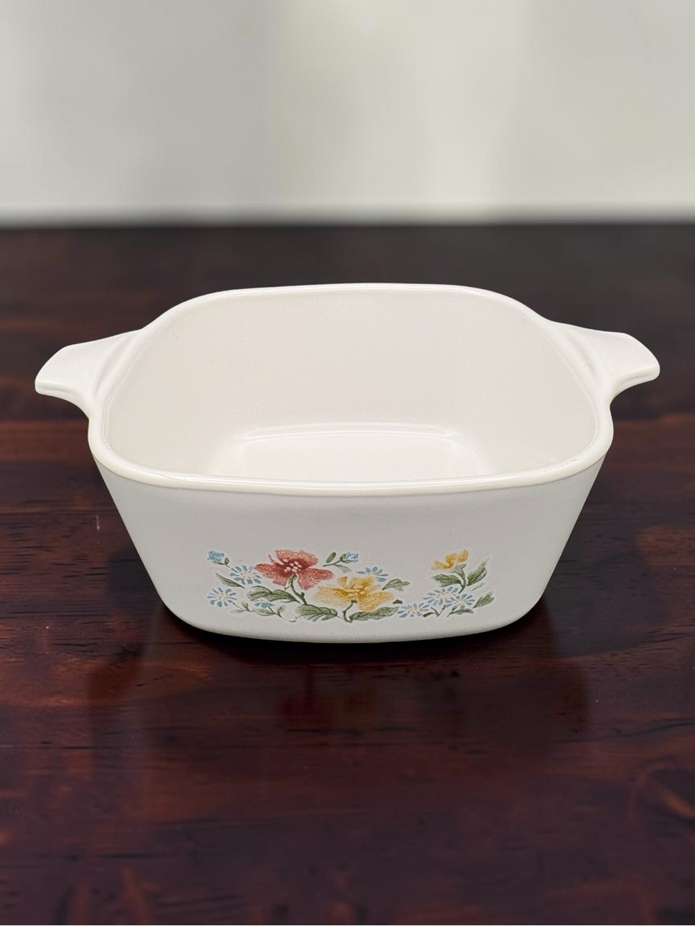 Vintage Corning Ware Autumn Meadow Casserole Dish P-43-B 700ml No Lid Made USA